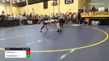 87 lbs Prelims - Alex Billmeyer, Bloomsburg vs Thunder Sollenberger, Central Dauphin