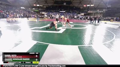 165 lbs 1st Place Match - Maddex Gonzalez Ramos, Washington vs Xariel Soto, Mat Demon Wrestling Club