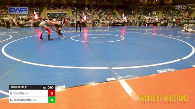 80 lbs Consi Of 32 #1 - Octavio Castillo, Juggernaut Wrestling Club vs Oakley Blankenship, Prodigy Elite Wrestling