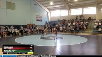 120 lbs Semis & 1st Wb (8 Team) - John Goodsell, Lovett School vs COLE CANO, North Oconee