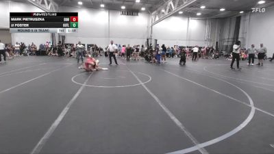 132 lbs Round 5 (6 Team) - JJ Foster, Outlaws HS vs Mark Pietruszka, Dirty Den Wrestling