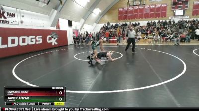 120 1A Semifinal - Javier Anzar, Chelan vs Dwayne Best, Omak