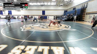 126 lbs Consi Of 16 #1 - Jack Razzano, Prime Wrestling Club 1 vs Austin Bronco Campsey, Barn Brothers