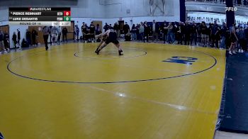 121 lbs Round Of 16 - Pierce Reinhart, Bethel Park vs Luke Desantis, Penn Trafford