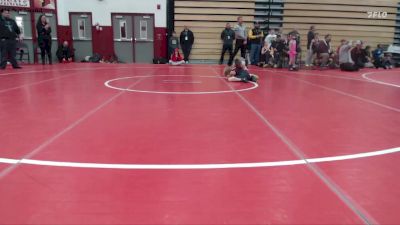 63 lbs Champ. Round 2 - Braxton Creekmore, SHELBYVILLE vs Wesley Schultz, Wabash Apache Wrestling Club