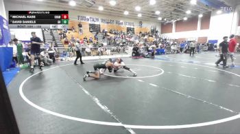 150 lbs Cons. Semi - Michael Kase, Chaminade vs David Daniels, Granite Hills