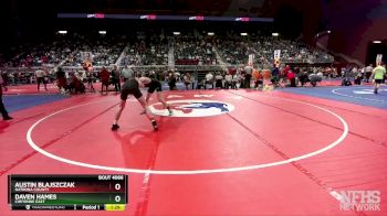 4A-157 lbs Champ. Round 1 - Austin Blajszczak, Natrona County vs Daven Hames, Cheyenne East
