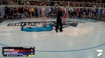132 lbs Round 3 - Bohdan Porter, Avalanche Wrestling Association vs Jonah Rust, Mid Valley Wrestling Club