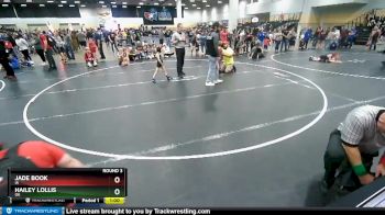 44-48 lbs Round 3 - Jade Book, IA vs Hailey Lollis, OK