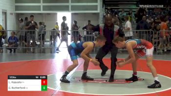 Match - Lucas Kapusta, Pa vs Cody Rutherford, Nc