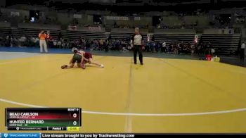 93 lbs Finals (8 Team) - Beau Carlson, Staples-Motley vs Hunter Bernard, Chatfield