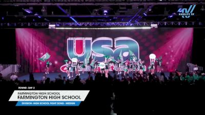 Farmington High School - Farmington High School [2025 High School Fight Song - Medium Day 2] 2025 USA Spirit Natl's/Collegiate Champs/Jr. Natl's