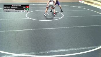 174 lbs Round 3 (6 Team) - Ashtin Johnson, Sioux Falls vs Anthony Erickson, Central Missouri