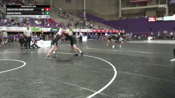 184 lbs Round 1 (16 Team) - David Davis, Tiffin vs Braxton Westendorf, Upper Iowa