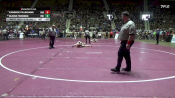 6-7A 120 Champ. Round 2 - Cadence Fillingame, Saraland vs Eloise Froberg, Prattville