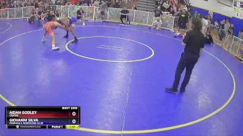 144 lbs 1st Place Match - Aidan Godley, Crater vs Giovanni Silva, Peninsula Wrestling Club