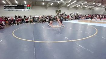 126 lbs Champ. Round 2 - Sam Jackson, Loveland vs Owen Schaefer, Windsor