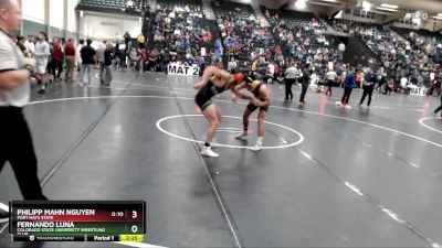 149 lbs Champ. Round 1 - Philipp Mahn Nguyen, Fort Hays State vs Fernando Luna, Colorado State University Wrestling Club