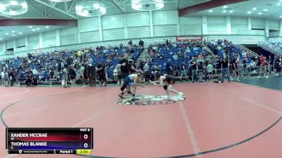 74 lbs Quarterfinal - Xander McCrae, IN vs Thomas Blanke, IL