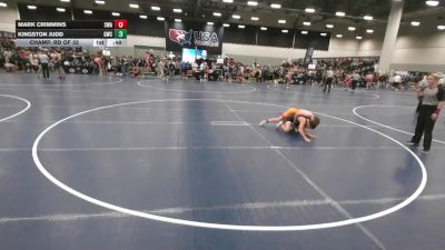 96 lbs Champ. Rd Of 32 - Mark Crimmins, Sebolt Wrestling Academy vs Kingston Judd, Grindhouse Wrestling Club
