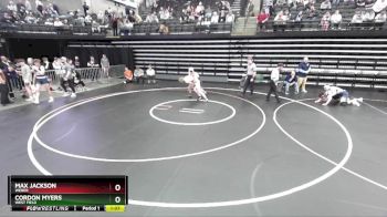178 lbs Champ. Round 1 - Cordon Myers, West Field vs Max Jackson, Weber