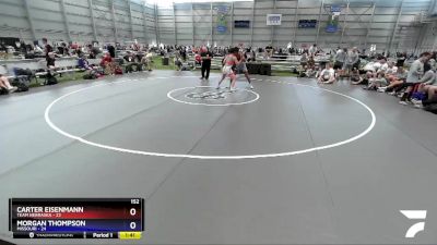 152 lbs Round 3 (8 Team) - Carter Eisenmann, Team Nebraska vs Morgan Thompson, Missouri