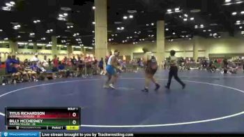 285 lbs Round 1 (8 Team) - Billy McChesney, Nauman Yellow vs Titus Richardson, Nebraska Demigods