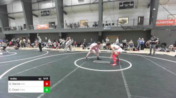144 lbs Semifinal - Orlando Jr Garcia, Yakima Valley Wrestling vs Connor Crum, Thunder Mountain WC