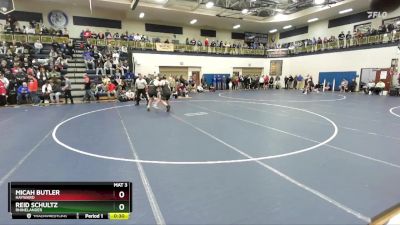 285 lbs Cons. Semi - Micah Butler, Hayward vs Reid Schultz, Rhinelander