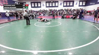 134 lbs Cons. Round 2 - Ashton Richards, MTC vs Alejandro Nava, Canyon Springs High School