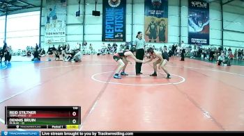 130 lbs Rd# 8- 12:30pm Saturday Final Pool - Dennis Bruin, PA Blue vs Reid Stiltner, Terps Xpress