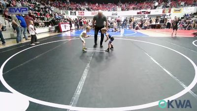 37 lbs Rr Rnd 1 - Ryder Scott, Verdigris Youth Wrestling vs Knoxx Rohde, Salina Wrestling Club