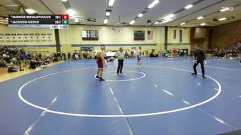 285 lbs Quarterfinal - Markos Mihalopoulos, Wisconsin-La Crosse vs Jackson Kirsch, Wisconsin-Platteville