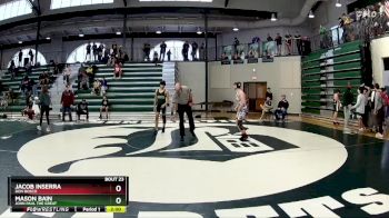 138 lbs Champ. Round 1 - Jacob Inserra, Don Bosco vs Mason Bain, John Paul The Great