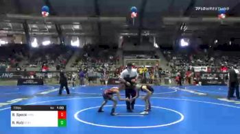 73 lbs Consolation - Barret Speck, King Select Wrestling vs Rocco Ruiz, Gladiator Wrestling