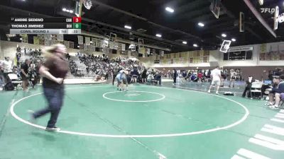 157 lbs Cons. Round 4 - Andre Sedeno, Camarillo vs Thomas Jimenez, Bonita