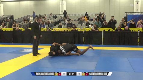 Hiago George Santos Silva vs Amon Jarret Dessources 2024 World IBJJF Jiu-Jitsu No-Gi Championship