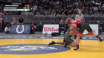 157 lbs 5th Place Match - Brock Hagewood, Prairie Heights vs Jackson Bradley, Cowan