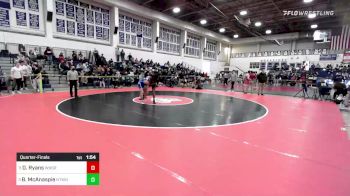 145 lbs Quarterfinal - Devonte Ryans, Windsor vs Brendan McAnaspie, Newtown