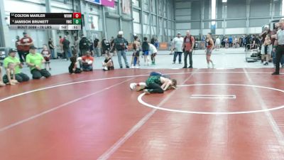 78 lbs Champ. Rd Of 16 - Jamison Brunett, Viper Wrestling Club vs Colton Marler, White River Hornets Wrestling Club