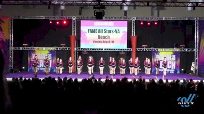 FAME All Stars - VA Beach - GLAM [2022 L4 - U17 Day 3] 2022 ACDA Reach the Beach Ocean City Cheer Grand Nationals