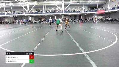 184 lbs Round Of 32 - Trent Thomas, Kent State vs John Baker, Binghamton - UnAttached