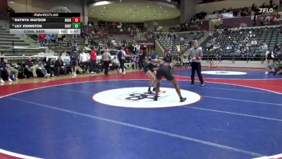 6A 155 lbs Cons. Semi - Lily Johnston, Bentonville vs RayNya Watson, Northside