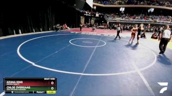 6A 145 lbs Quarterfinal - Chloe Overgaag, San Antonio Madison vs Azana King, Euless Trinity