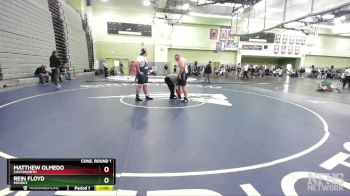 285 lbs Cons. Round 1 - Matthew Olmedo, CHATSWORTH vs Rein Floyd, Mendez