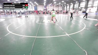 235 lbs Rr Rnd 3 - JaeLeigh Miller, Team RJN Black vs Phoenix Molina, The Asylum Pink