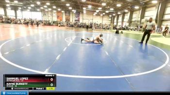 96 lbs Rd# 6- 9:00am Saturday Final Pool - Sammuel Lopez, No Escape W.A. vs Kayne Burkett, PA Blue
