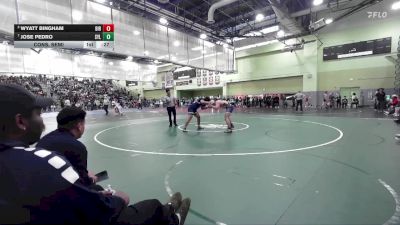 215 lbs Cons. Semi - Jose Pedro, SYLMAR vs Wyatt Bingham, BIRMINGHAM