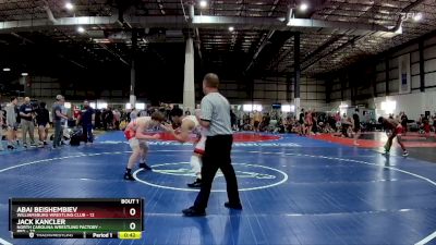 150 lbs Semis (4 Team) - Abai Beishembiev, WILLIAMSBURG WRESTLING CLUB vs Jack Kancler, NORTH CAROLINA WRESTLING FACTORY - RED