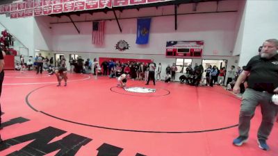 HS 140 lbs 3rd Place Match - Teyanna Fields, LAWTON vs Alyssa Rodriguez, Lubbock Cooper